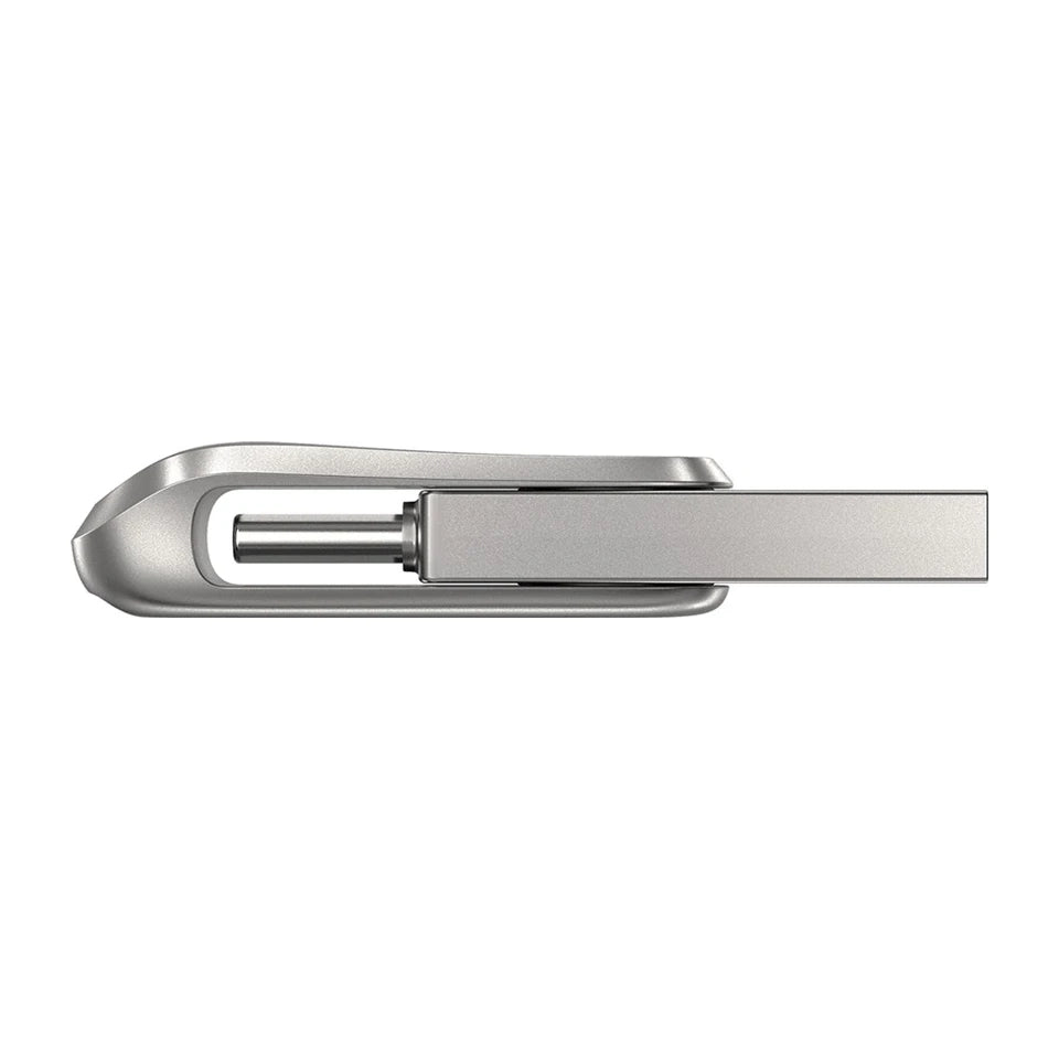 Chiavetta USB SanDisk Ultra Dual Drive Luxe da 128 GB 3.2 Gen 1 (3.1 Gen 1) in acciaio inossidabile