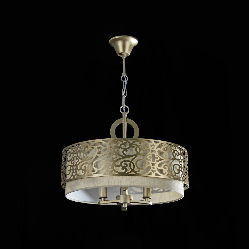 Lampada pendente House in Metallo Venera Ottone