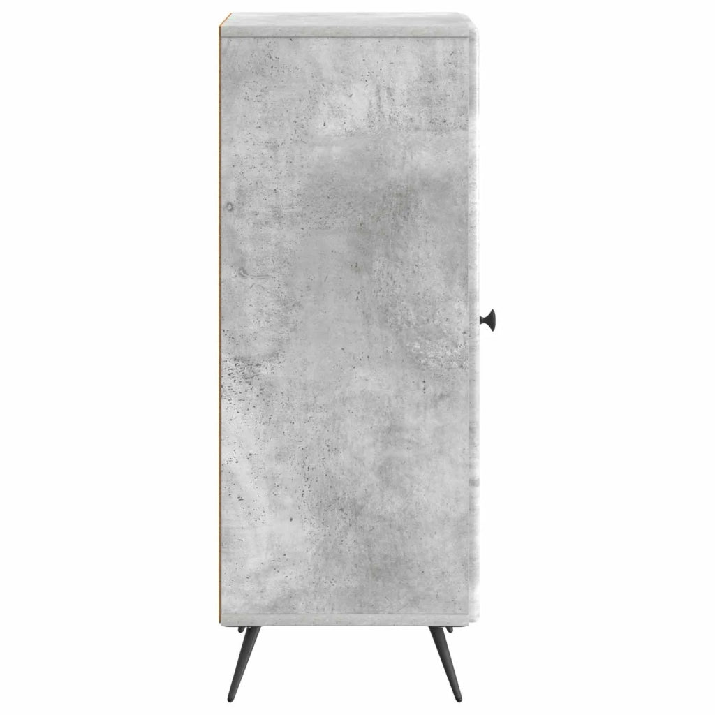 Credenza Grigio Cemento 33 x 34,5 x 90 cm Legno ingegnerizzato