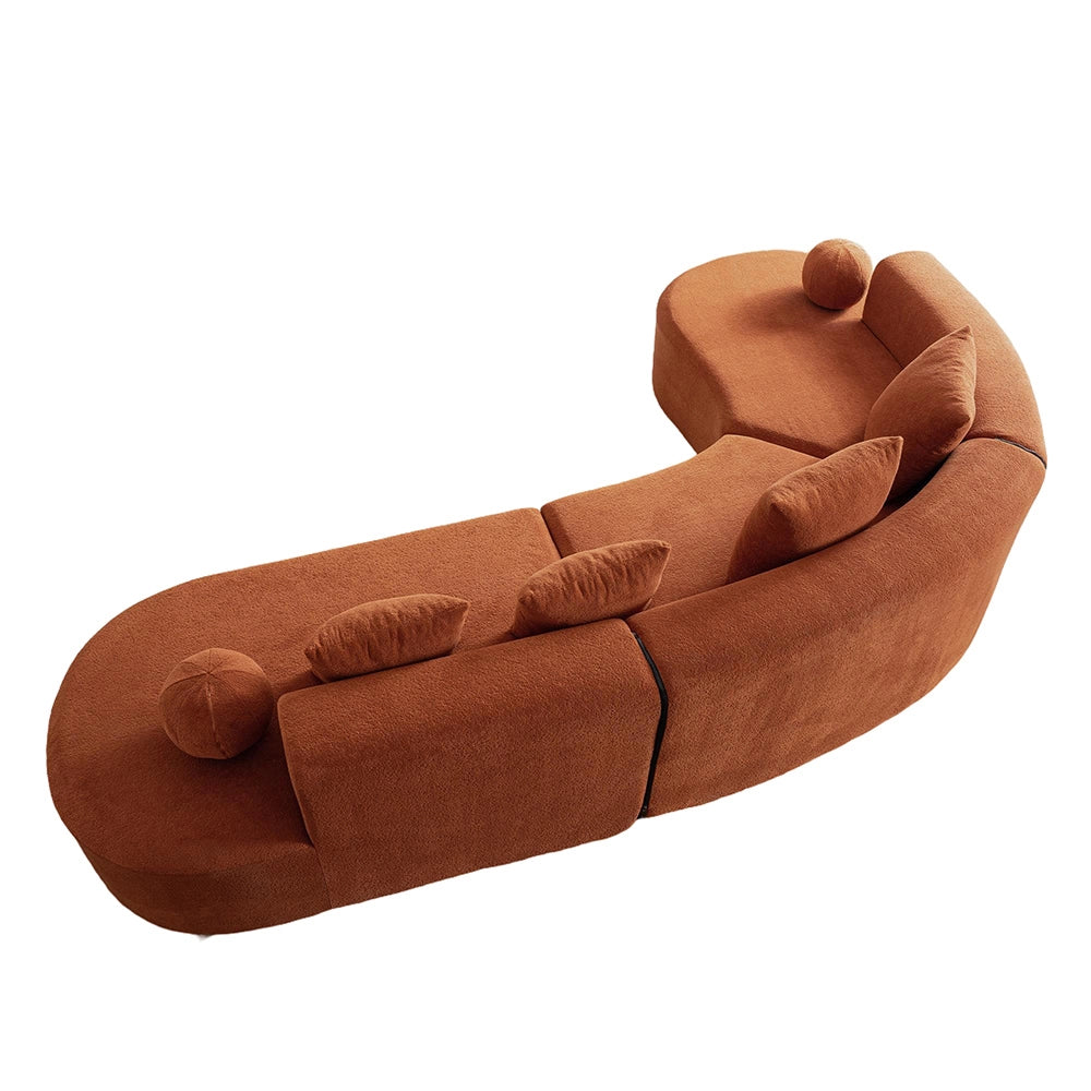 Divano a nuvola senza struttura - Xylo - 327 cm alto L confortevole