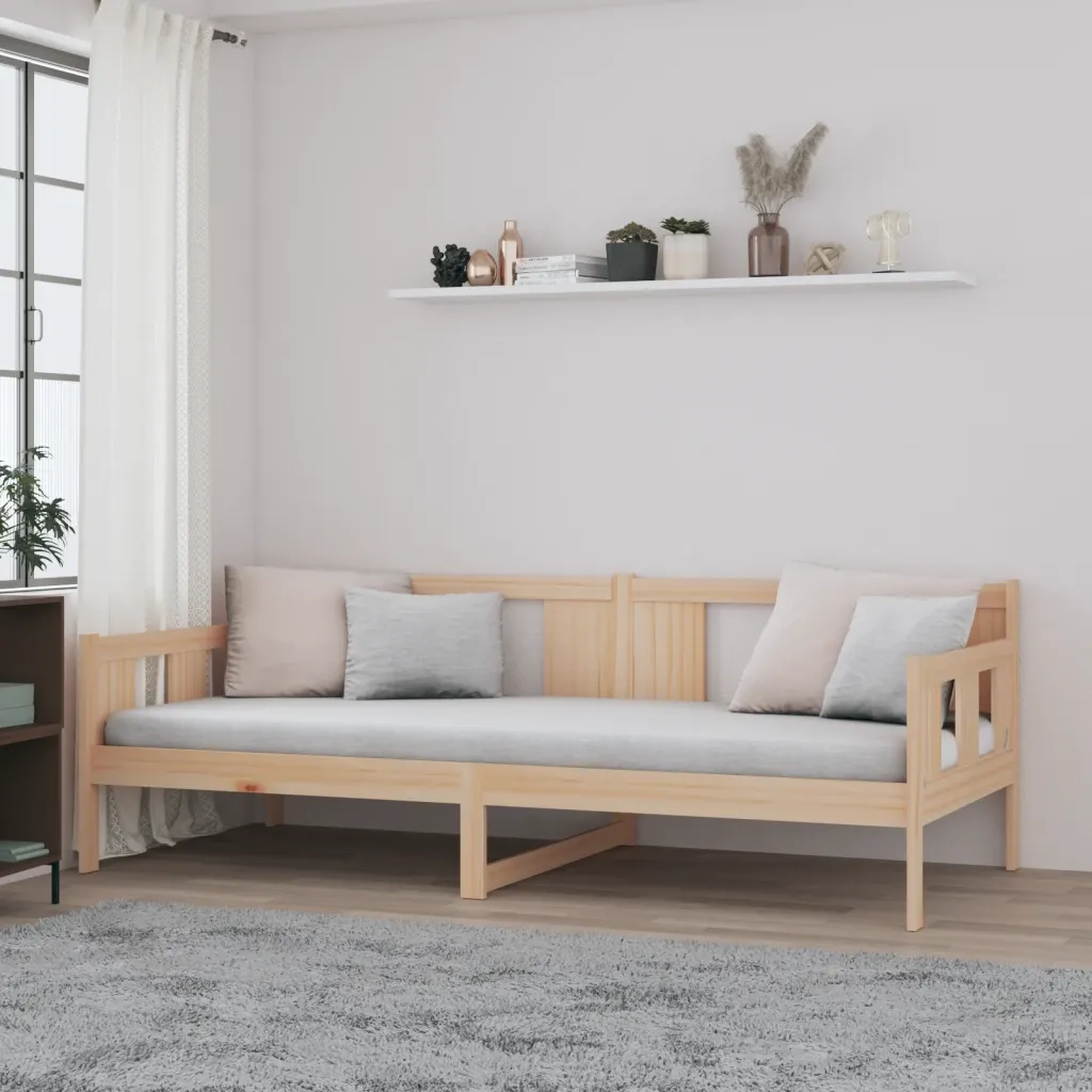 Dormeuse in Legno Massello di Pino 90x200 cm cod mxl 63727