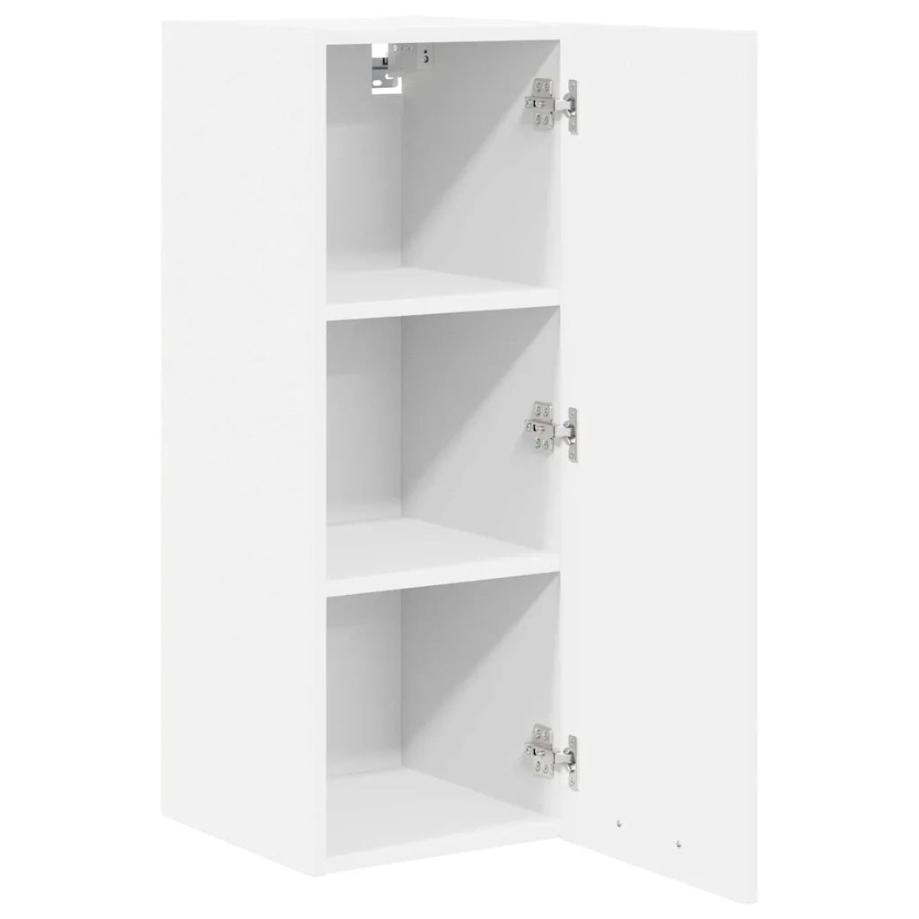 Armadio pensile 2 pcs Bianco 30 x 31 x 80 cm Legno multistrato
