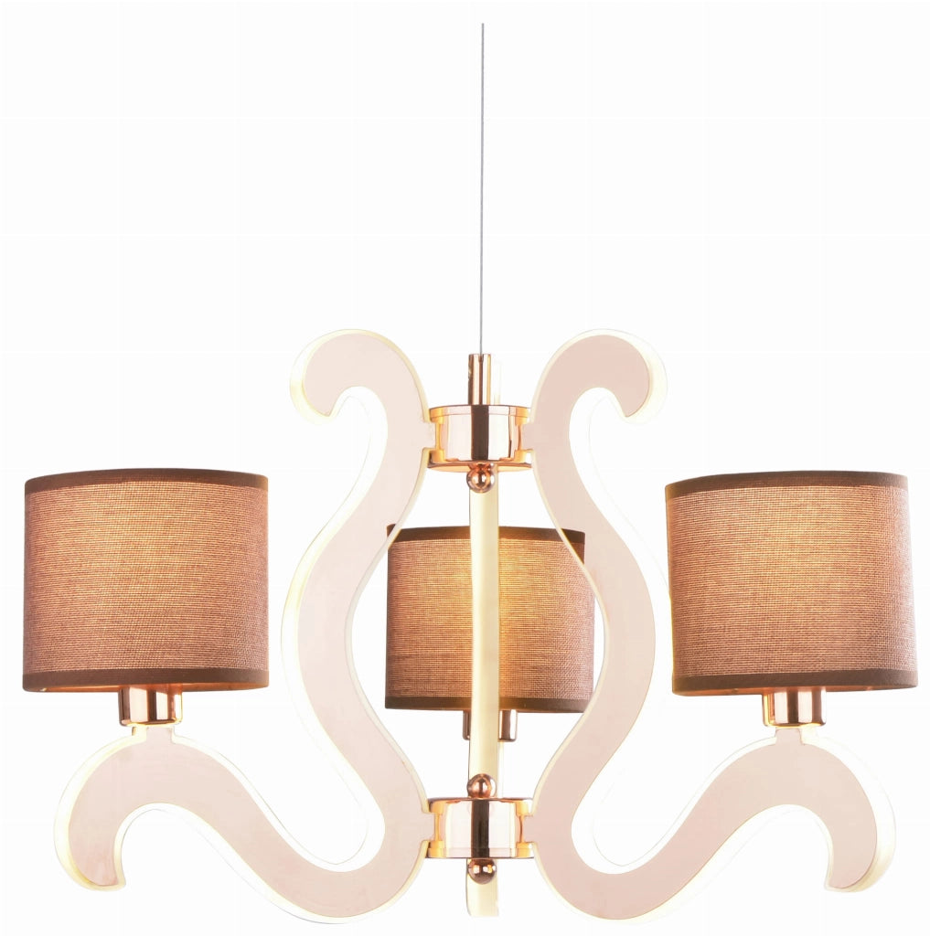Lampadario sospeso Candellux Ambrosia 33-33888 rame