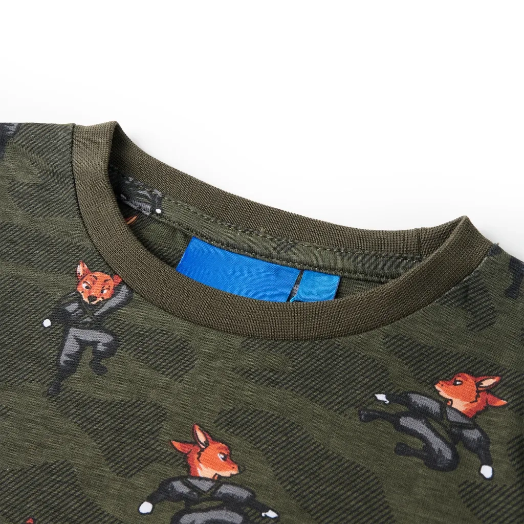 Pigiama per Bambini a Maniche Lunghe Cachi 128 CFW2576566
