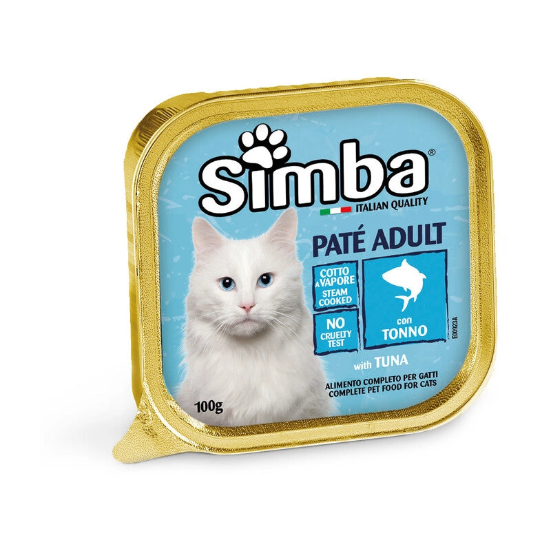 CIBO GATTO MONGE SIMBA 100 G PATE VSC PESCE- 32,0 pz