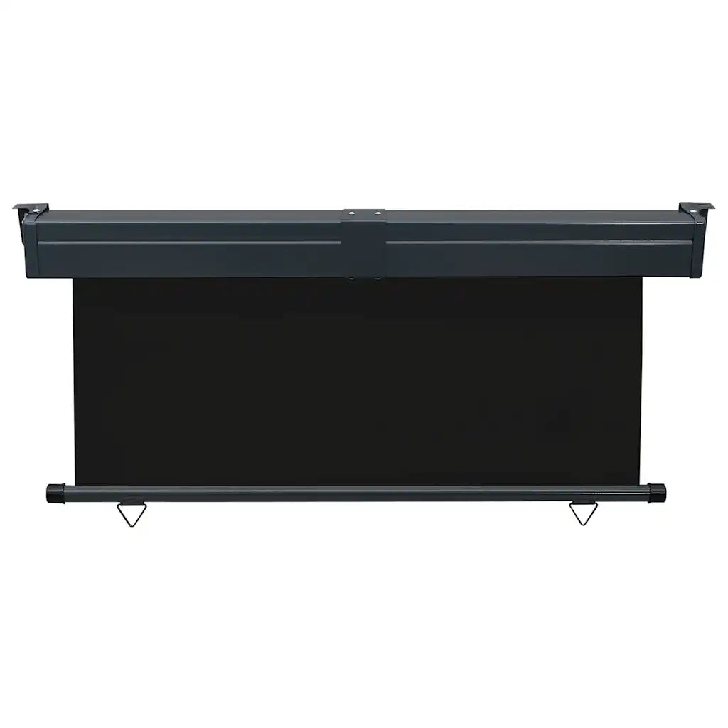 Tenda Laterale per Terrazzo 160x250 cm Nera cod mxl 63999