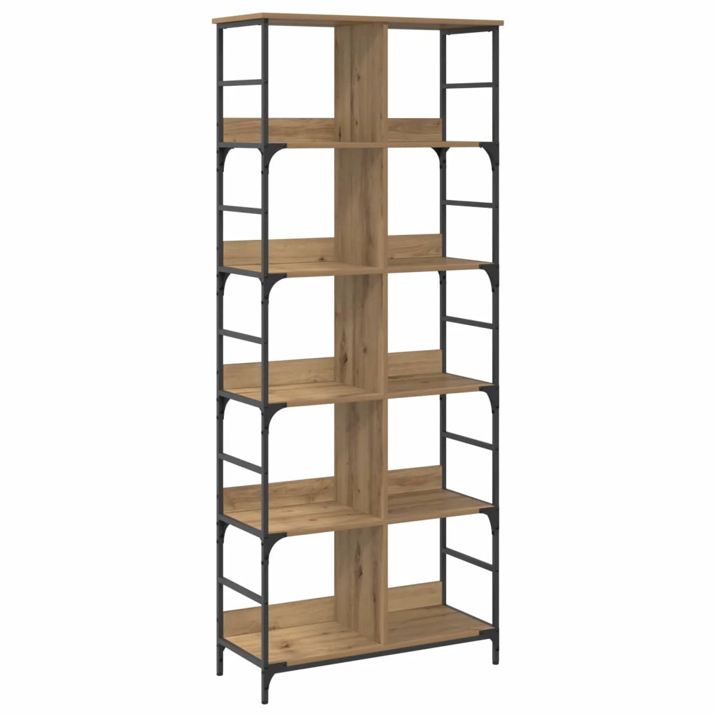 Libreria 4 livelli 78,5 x 33 x 188,5 cm metallo PB 8010896