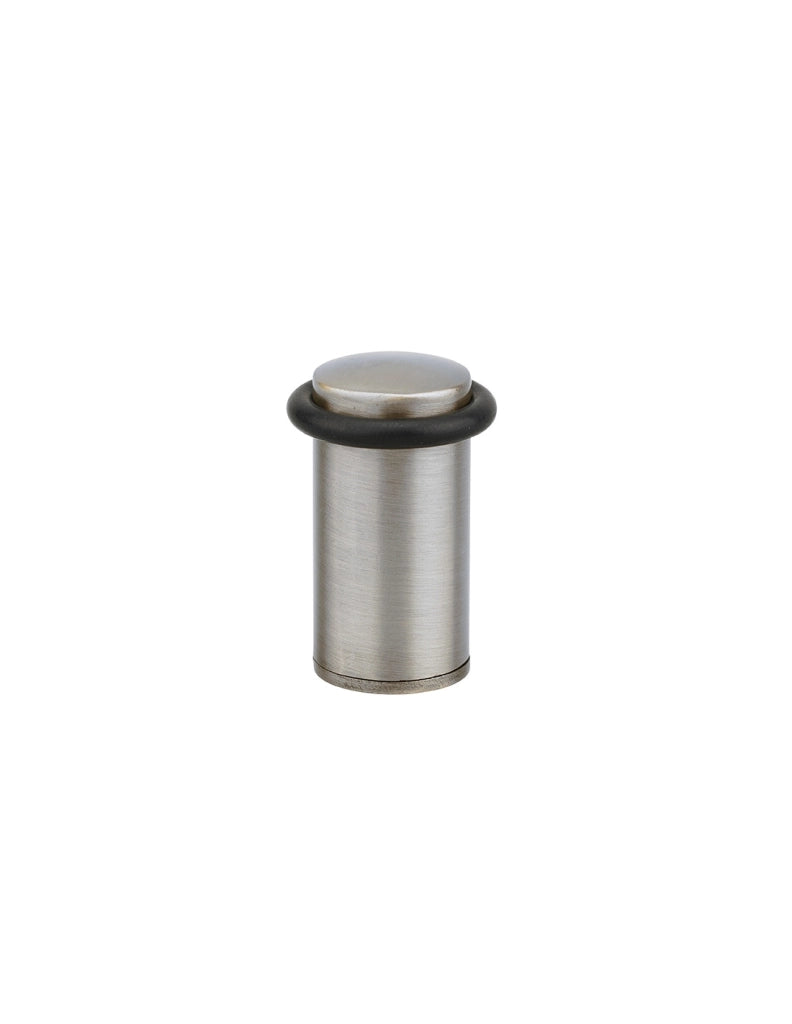 Fermaporta da pavimento, satinato, Ø 29mm, altezza 58mm - Serrurerie de Picardie