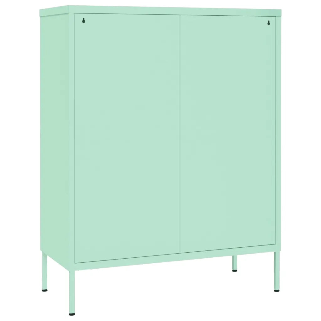 Cassettiera Menta 80x35x101,5 cm in Acciaio