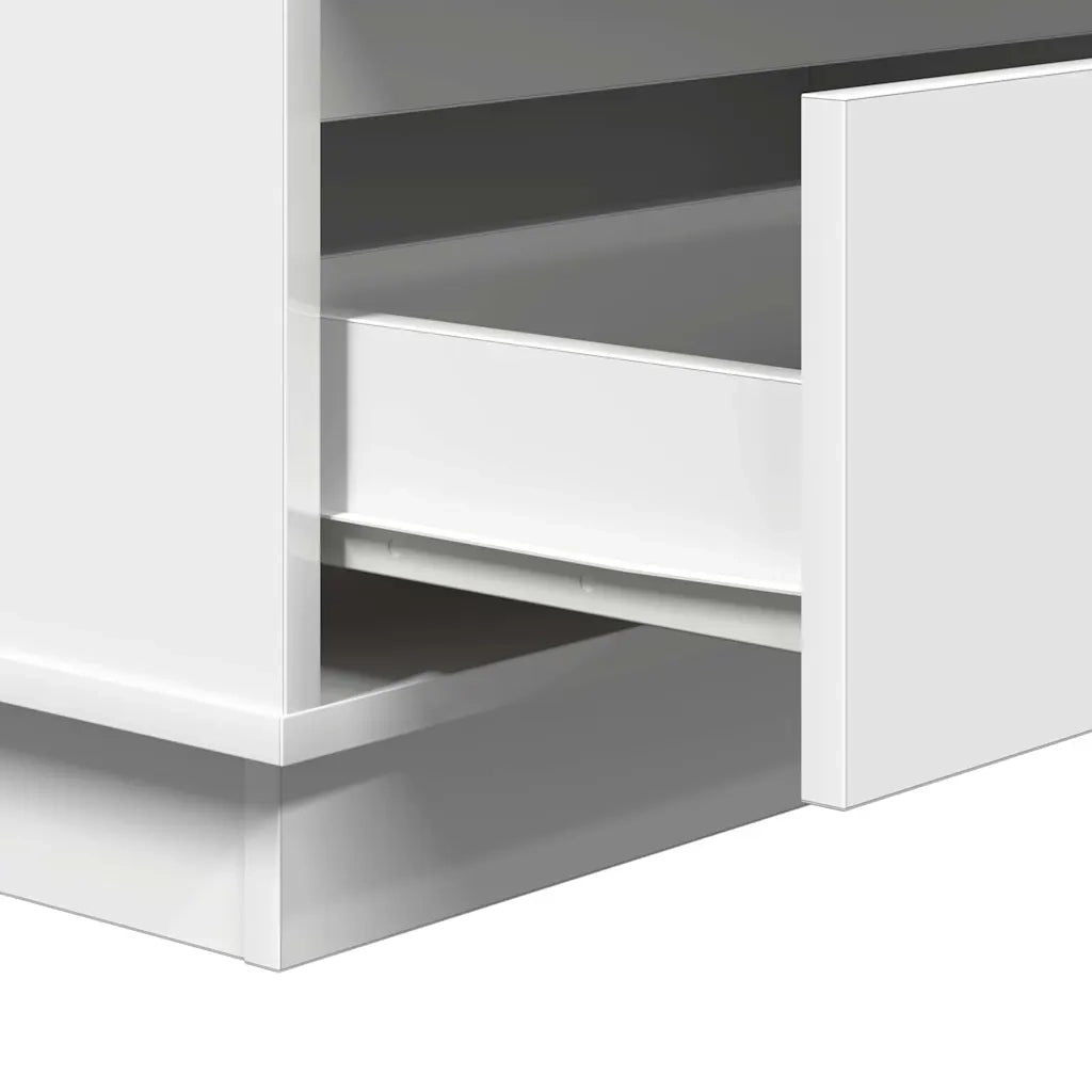 Armadio da Notte Bianco 71 x 34,5 x 75 cm Legno multistrato 869634