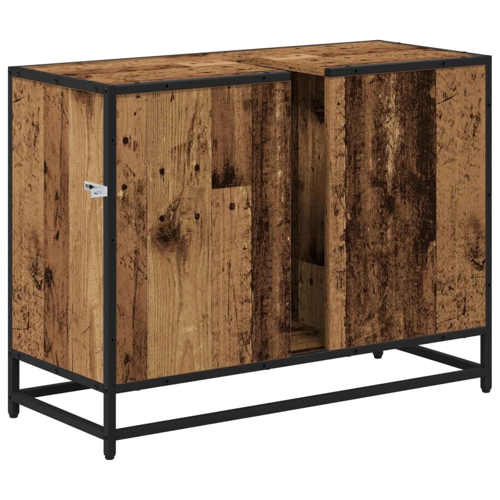 Mobile da Bagno Legno vecchio 80 x 33 x 60 cm Legno multistrato