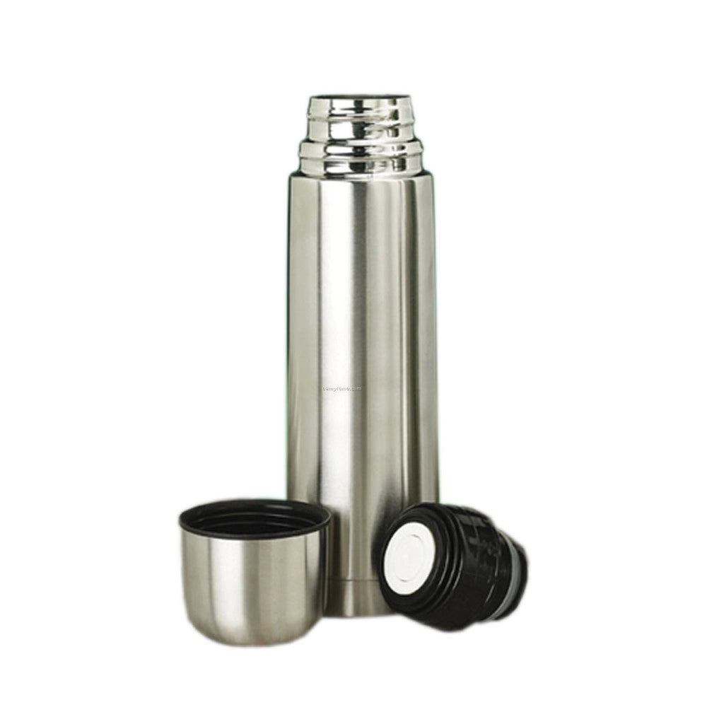 Trade Shop - Thermos In Acciaio Da 350 Ml Per Acqua Calda Caffè Te Latte Bibite Calde Fredde -