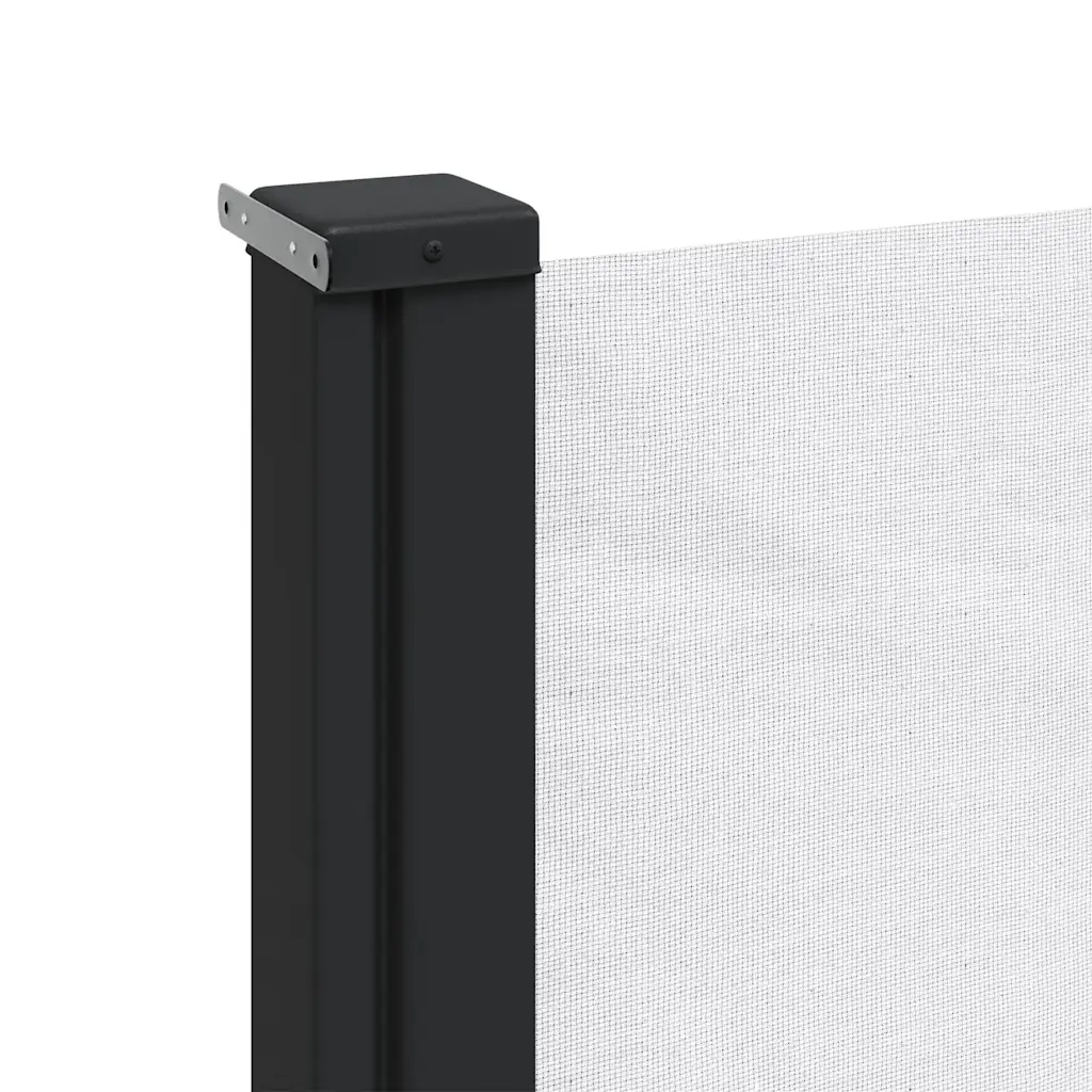 Tenda da Sole Laterale Retrattile Bianco 160x600 cm 4004526