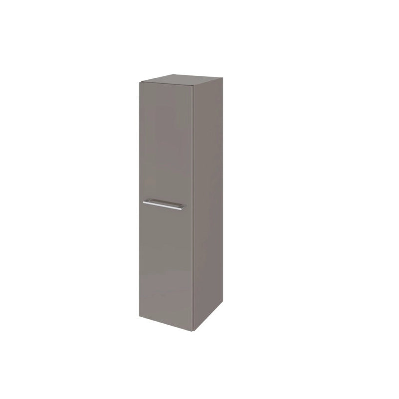 Colonna bagno sospesa Remix 1 anta H 115 colore grigio granito