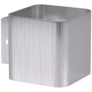 Applique 1 luce G9 argento spazzolato IZAR 314017 Polux