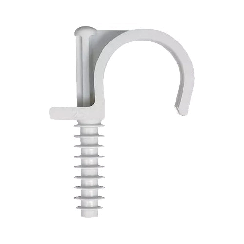 100 PZ FISSATUBO SINGOLO A BATTERE- 20 mm- FISCH- pezzi 1