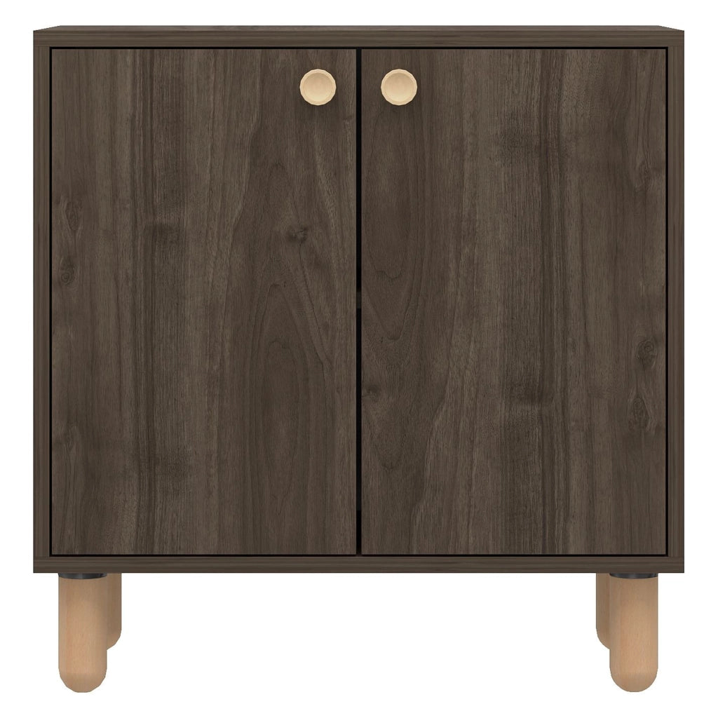 Madia Pontida, Credenza un Ripiano, 72x36x73h cm Marrone Noce