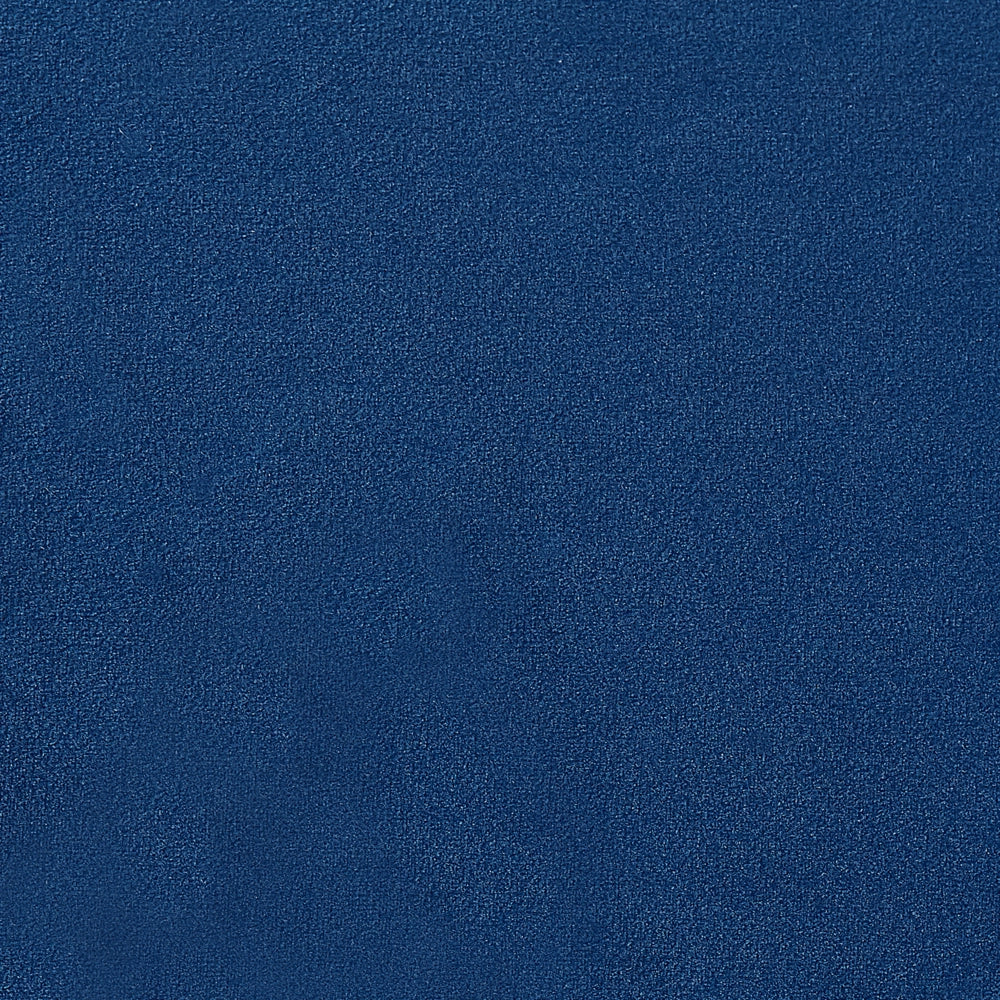 Fodera per divano a 2 posti Fodera di ricambio rimovibile con cerniera in velluto blu per divano