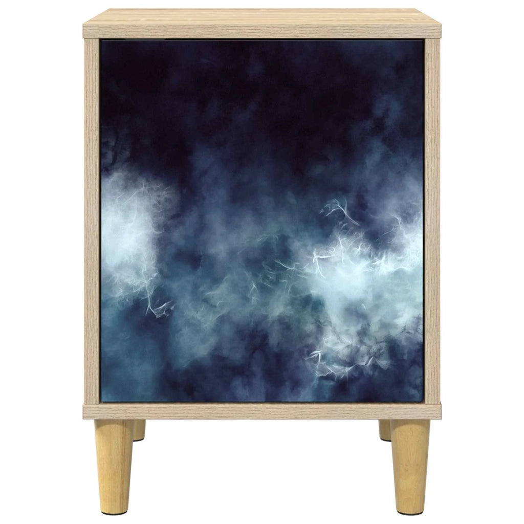 Armadio da Notte RAALTE Rovere Sonoma 36 x 33 x 50 cm 8007195