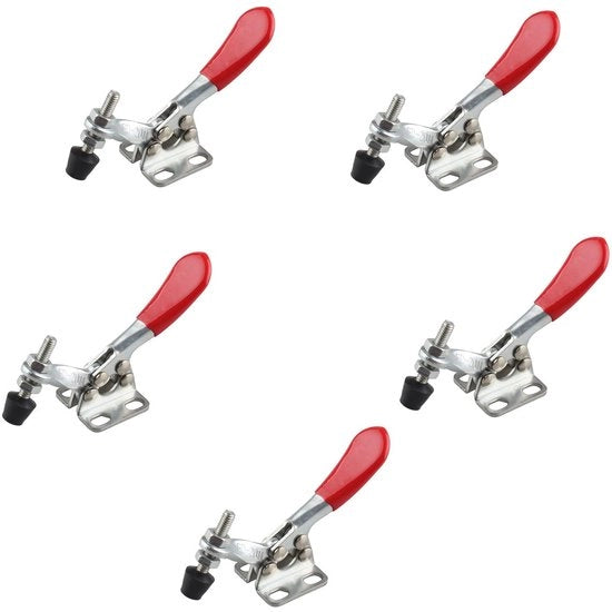 Chiusura a scatto 27kg di capacità - Beugola orizzontale - Rilascio rapido - Resistente a shock - Utensile manuale - Design compattabile - Viti chiusura