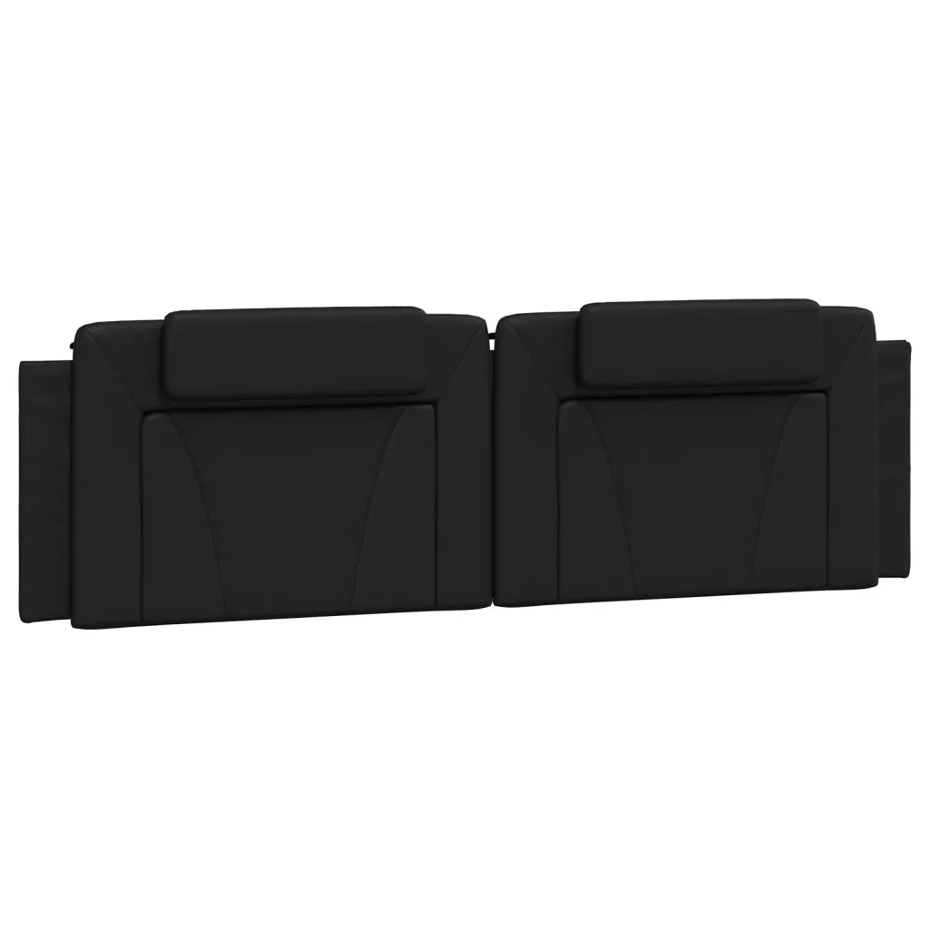 Giroletto Viana con LED senza Materasso-Struttura Letto Nero 180x200 cm