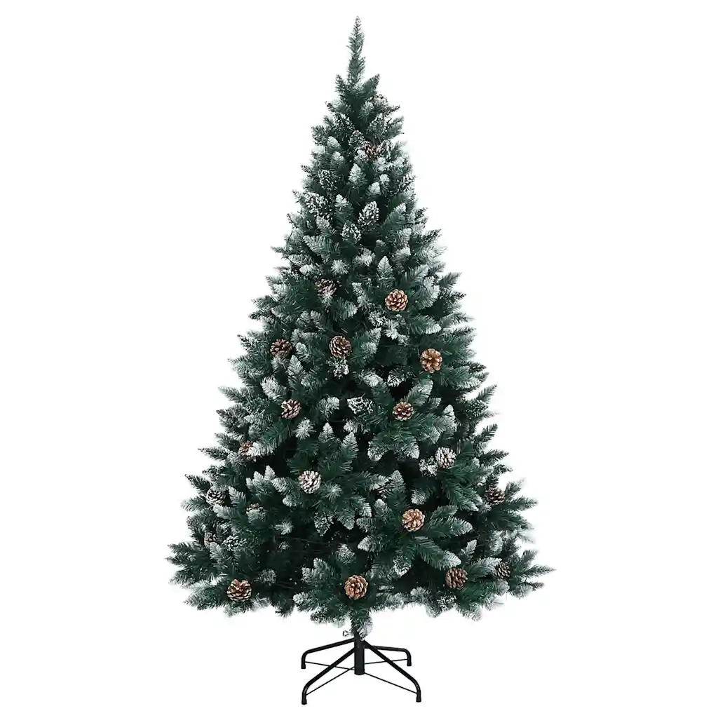 Albero di Natale Artificiale-Albero Natalizio con 150 LED 120 cm 851594