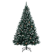 Albero di Natale Artificiale-Albero Natalizio con 150 LED 120 cm 851594