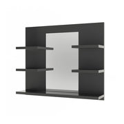 Vicco Specchio contenitore bagno Antracite 58.8 x 50 cm con ripiani