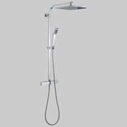 SET COLONNA STARMIX 01 QUADRO CON MISCELATORE TERMOSTATICO  Cromata     GEDY