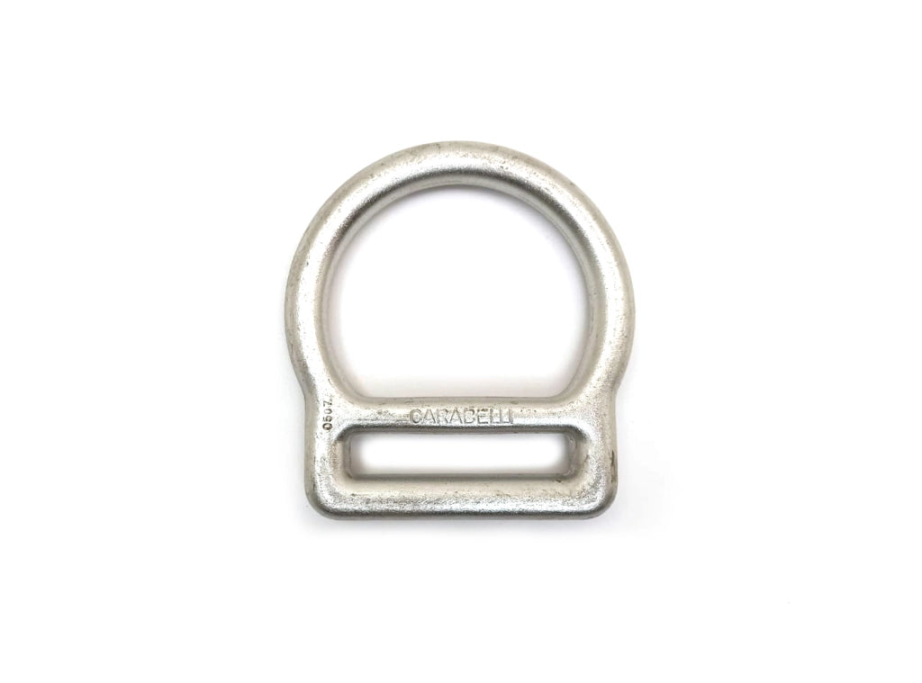Anello di Ancoraggio Carabelli per Nastro e Fettuccia max 50 mm 22 kN Ø 10 mm