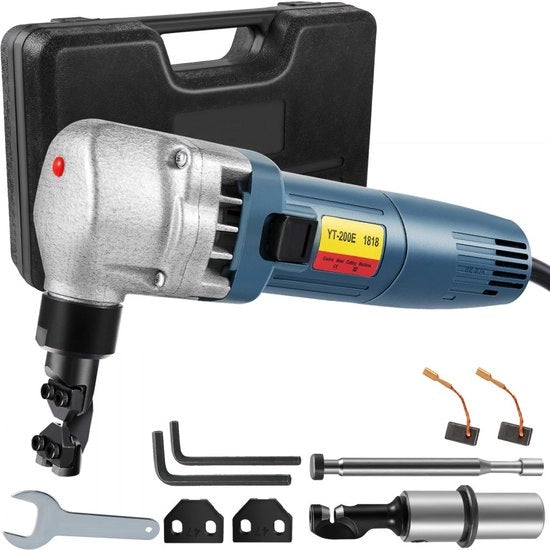 Aspirapolvere metallico 1,8 mm 380 W Aspiratore 1800 g/min Aspirascheggia di Alta Qualità Materiali Metallici con 360 Gradi Regolabile Guida per Aspirapolvere