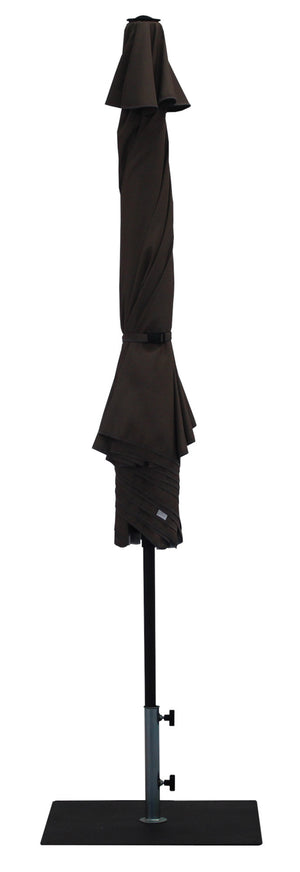 Ombrellone da Giardino Ø3 m Palo Ø38 mm in Alluminio Tessuto Poliestere Trend Taupe