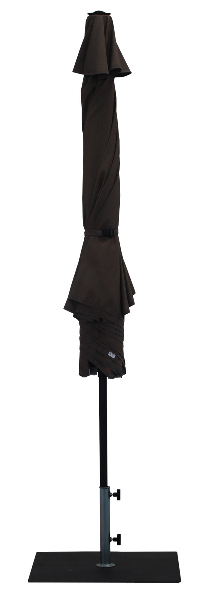 Ombrellone da Giardino Ø3 m Palo Ø38 mm in Alluminio Tessuto Poliestere Trend Taupe