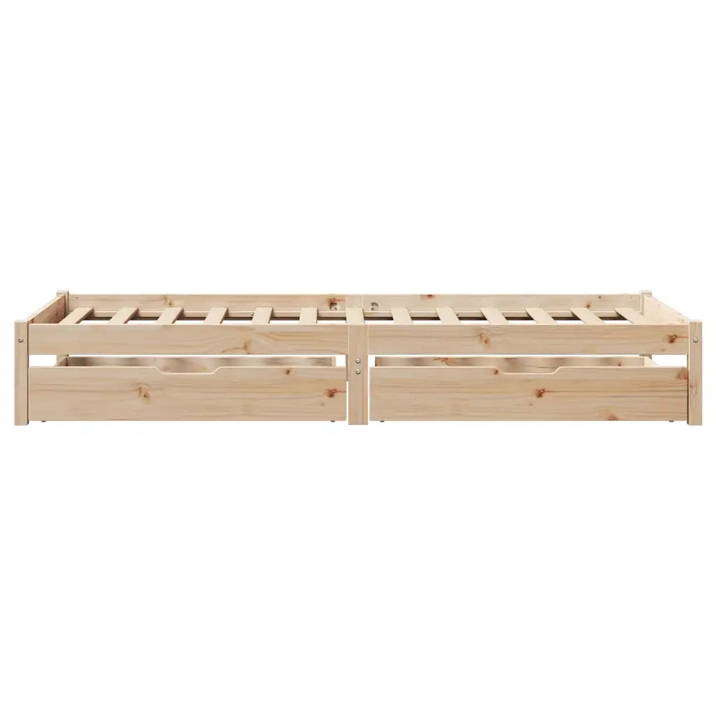 vidaXL Letto senza Materasso 90x190 cm in Legno Massello di Pino
