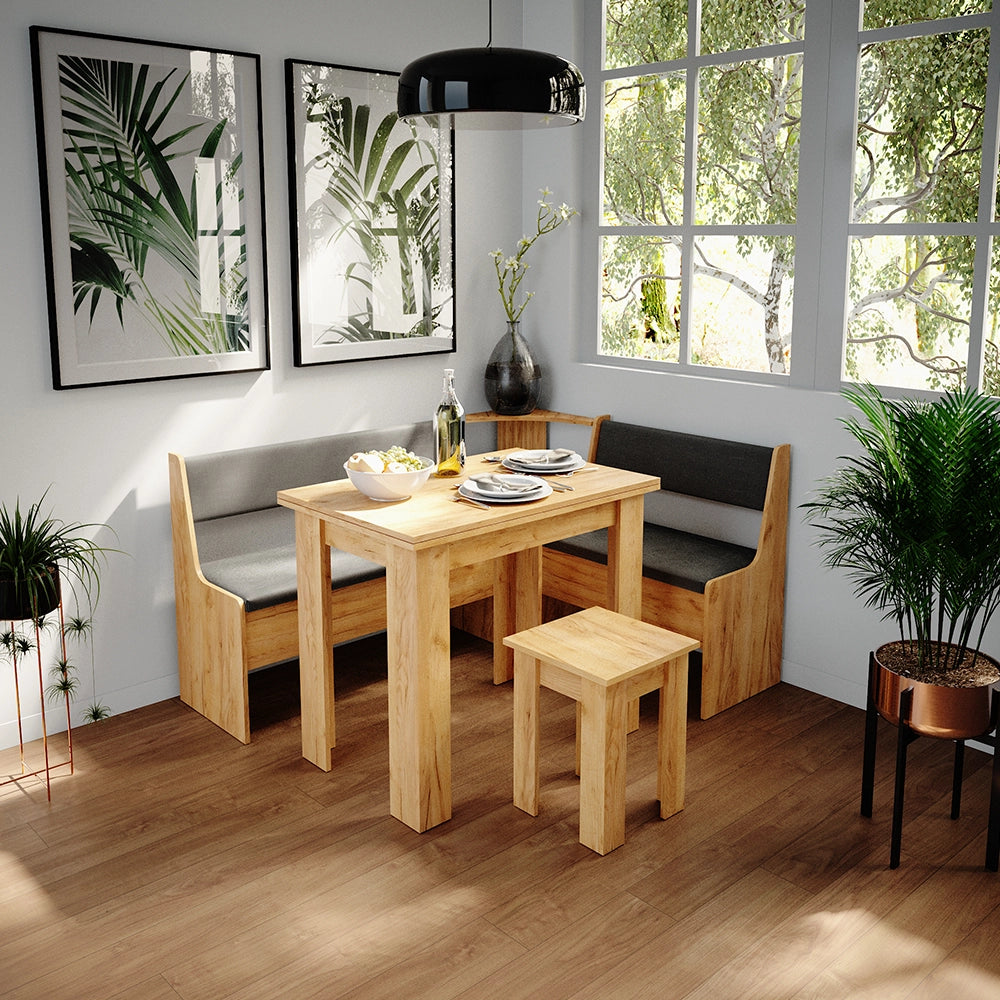 Vicco Panca ad angolo Quercia dorata 43.5 x 43.5 cm