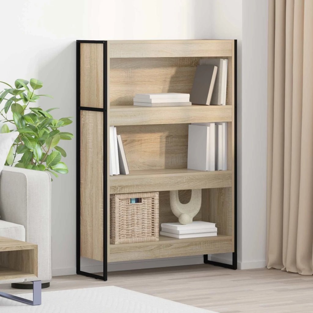 Armadio per Libri Sonoma 80 x 30 x 121 cm Legno multistrato 886415