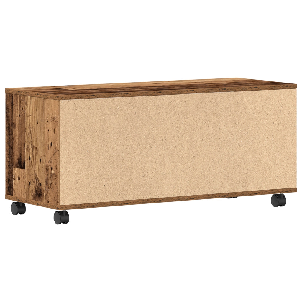 Mobile TV  in Legno Massello 90x35x35 cm