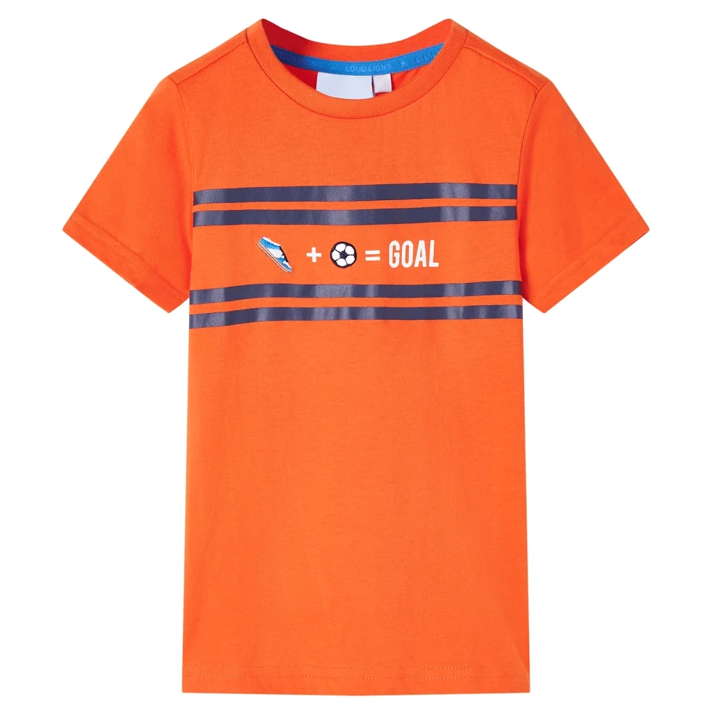 Maglietta per Bambini Arancione Scuro 116