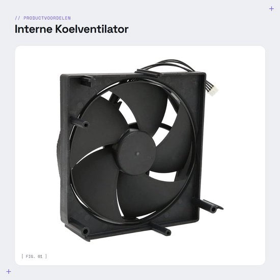 Vendita di Ventilatori di Raffreddamento Interno - Componenti di Ricambio - Compatti e Portatili - Scambiatori di Calore - Migliora le Prestazioni - Adatto per Serie S - Modalità...