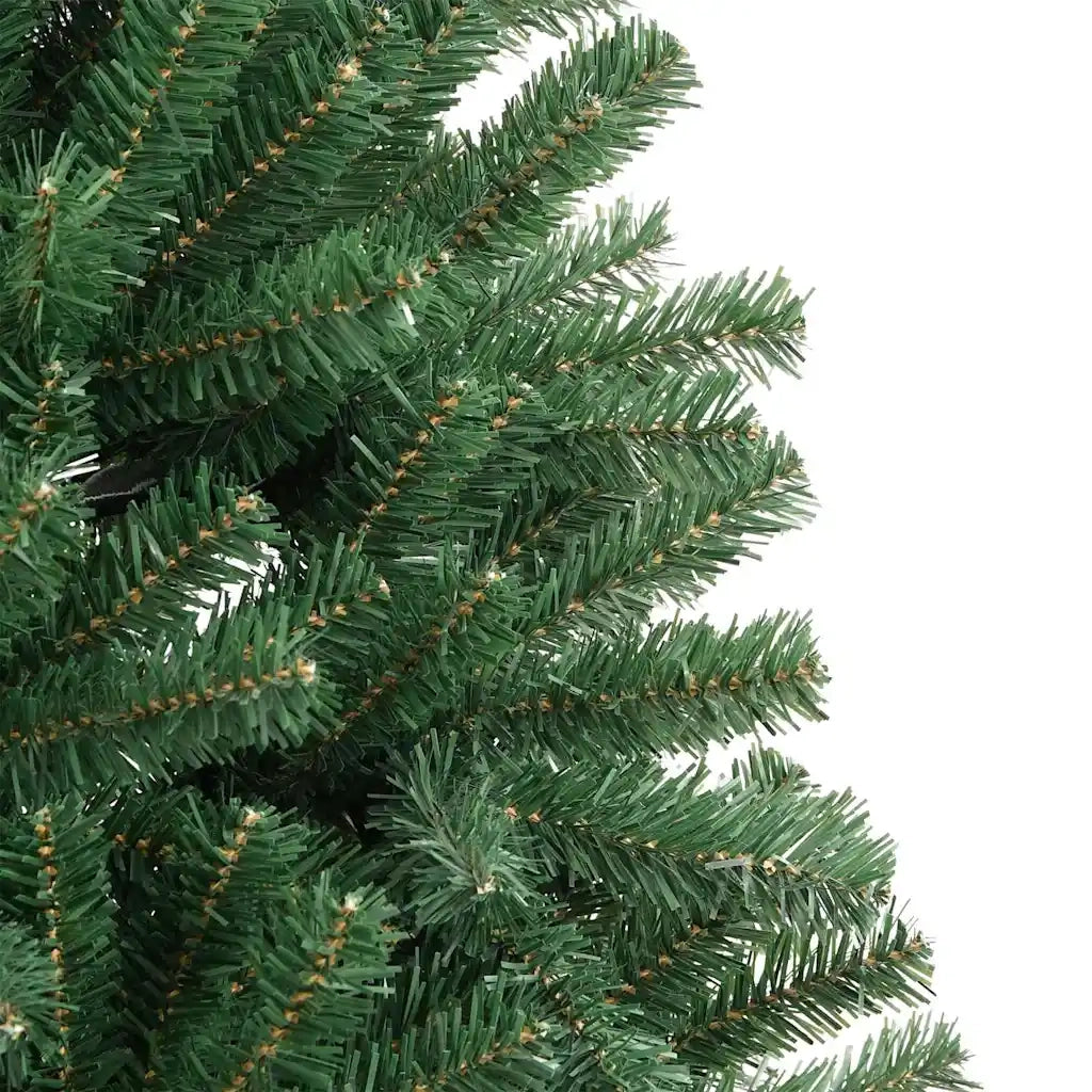 Albero di Natale Artificiale con Rami Pieghevoli Verde 150 cm 3395481