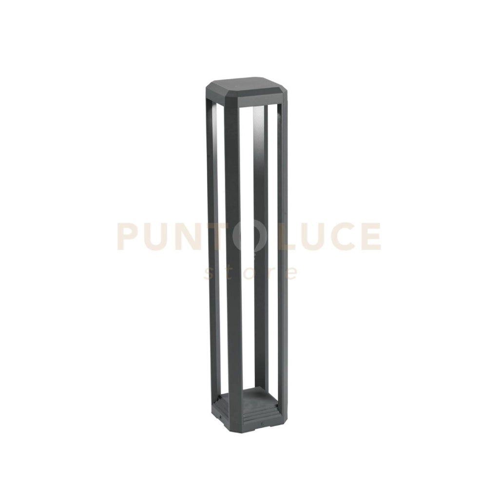 GES952- PALETTO LED 4000K 838LM 13W GRIGIO ANTRACITE IP65 80CM