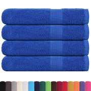 Asciugamani FROGN 4 pz Blu 100x200 cm 360 g/m² 136723