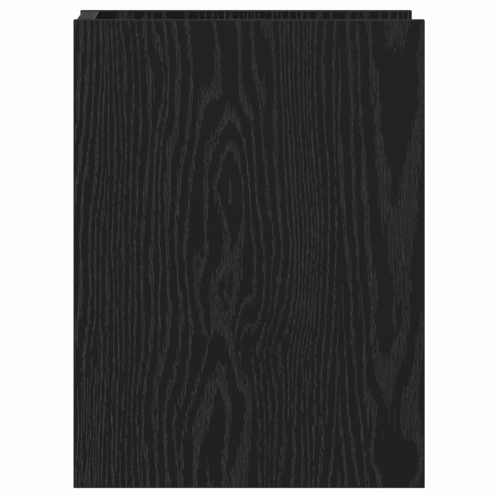 Supporto per piante Rovere Nero 30 x 30 x 40 cm 899612