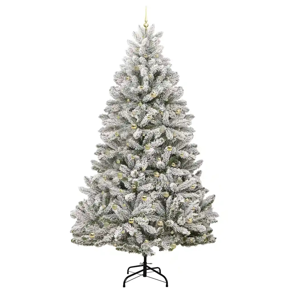 Albero di Natale artificiale 270 cm 300 LED Bianco caldo 3395779