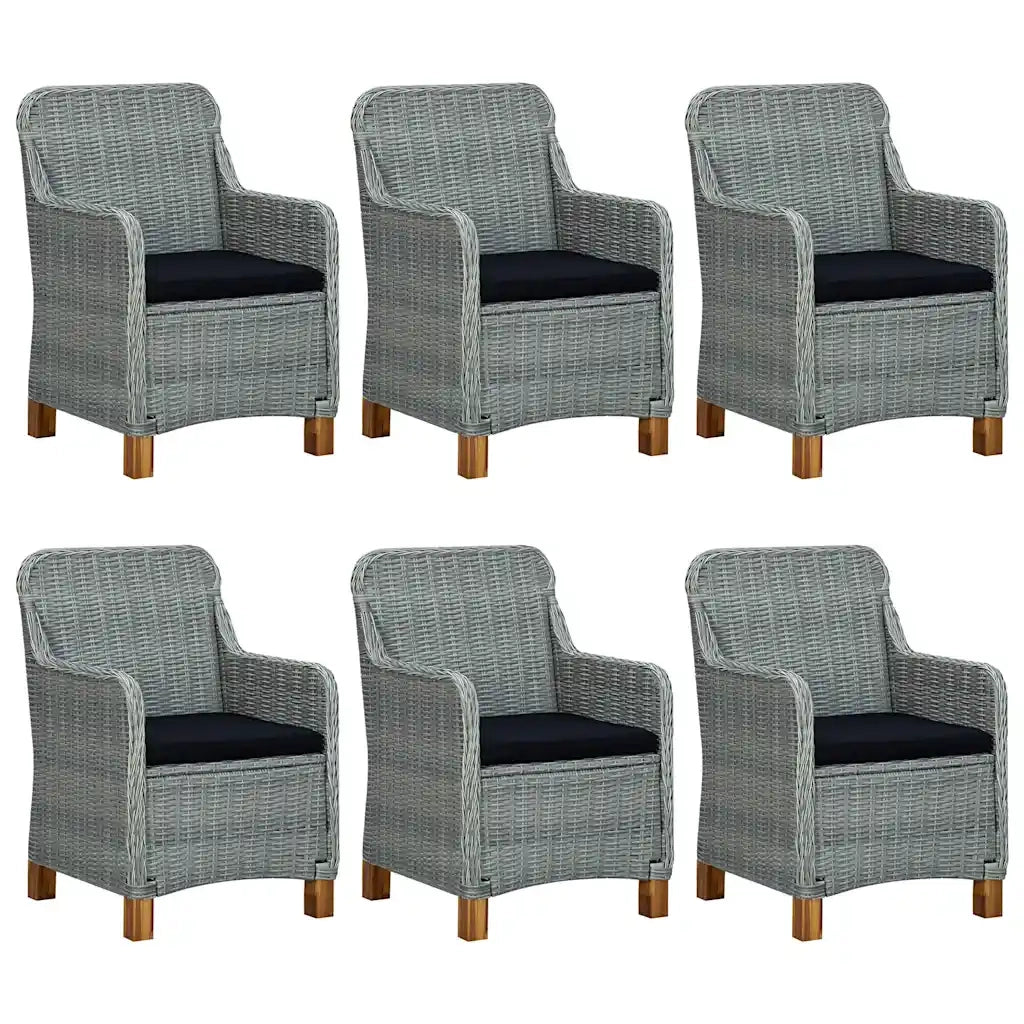 Set da Pranzo da Giardino 9 pz Grigio Chiaro 3067940