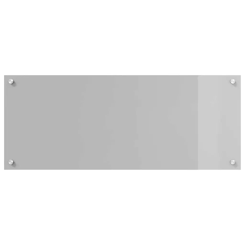 Schienale da cucina 2 pcs Grigio chiaro 100 x 40 cm 3415455