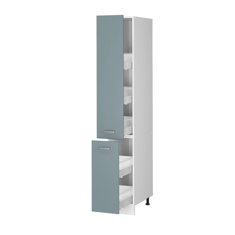 Vicco Armadio da farmacia Grigio-blu 30 cm