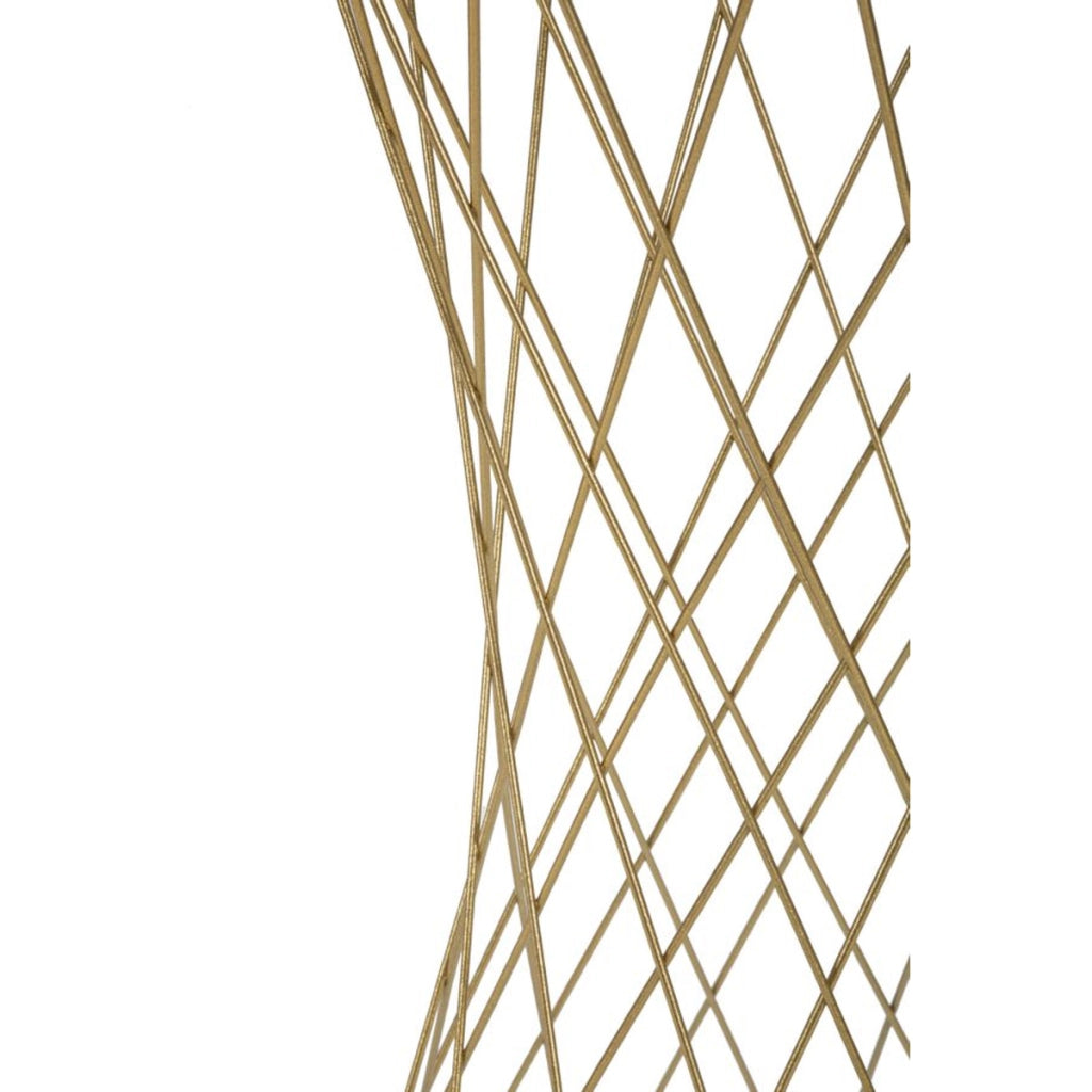 Tavolo VKH586, Oro, Metallo, 50x50x100 cm