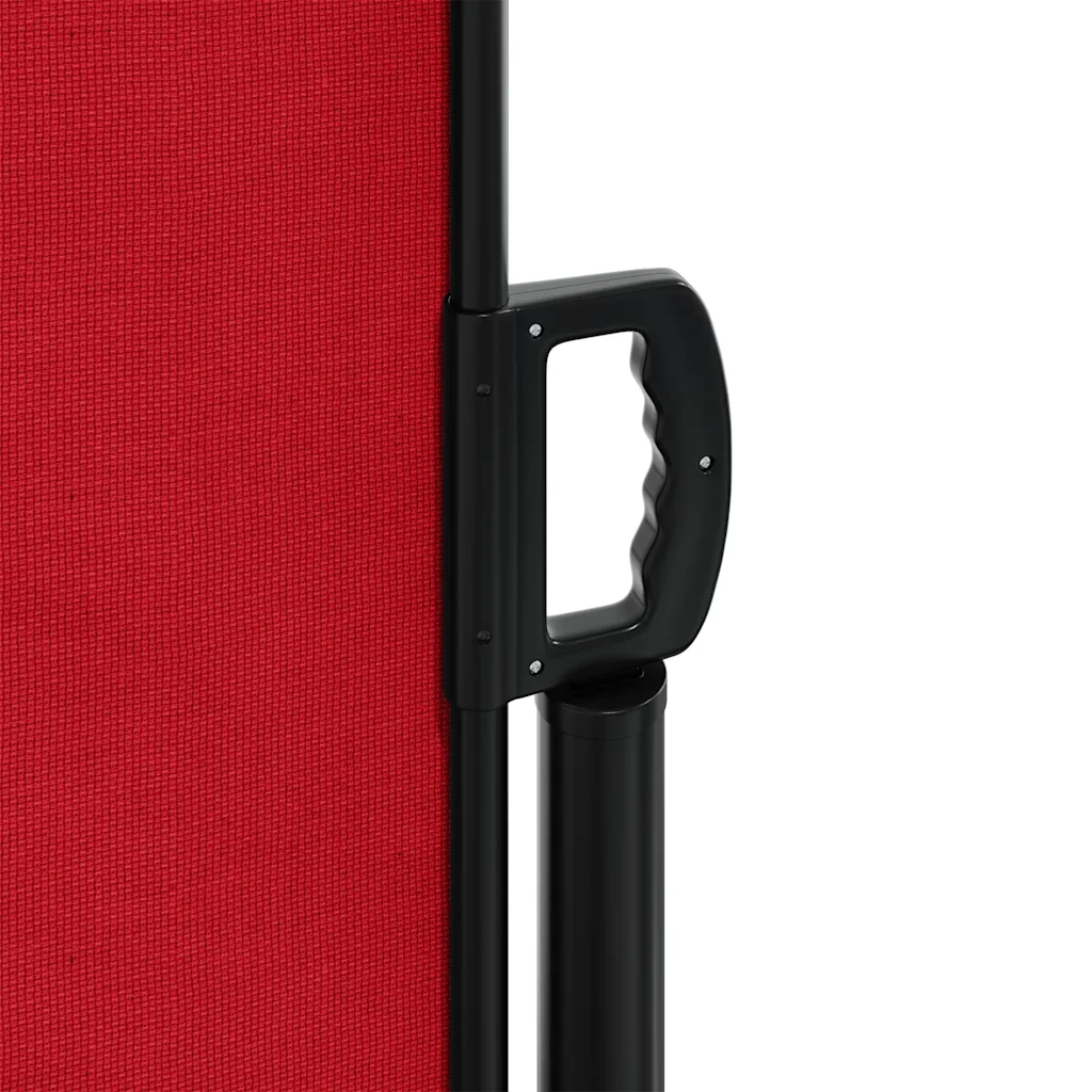 Tenda da Sole Laterale Retrattile Rossa 100x1000 cm 4004687