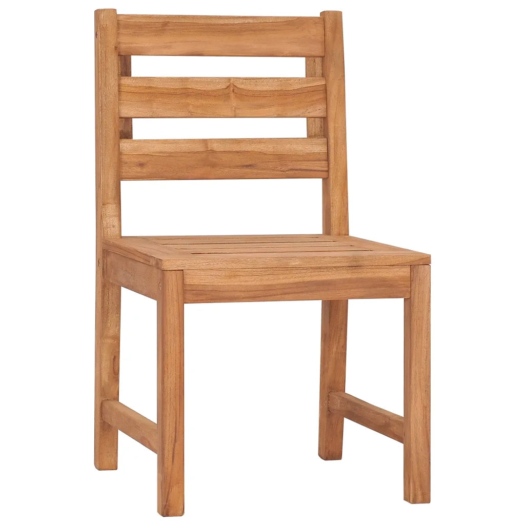 Set da Pranzo per Giardino 5 pz in Legno Massello di Teak 3157180